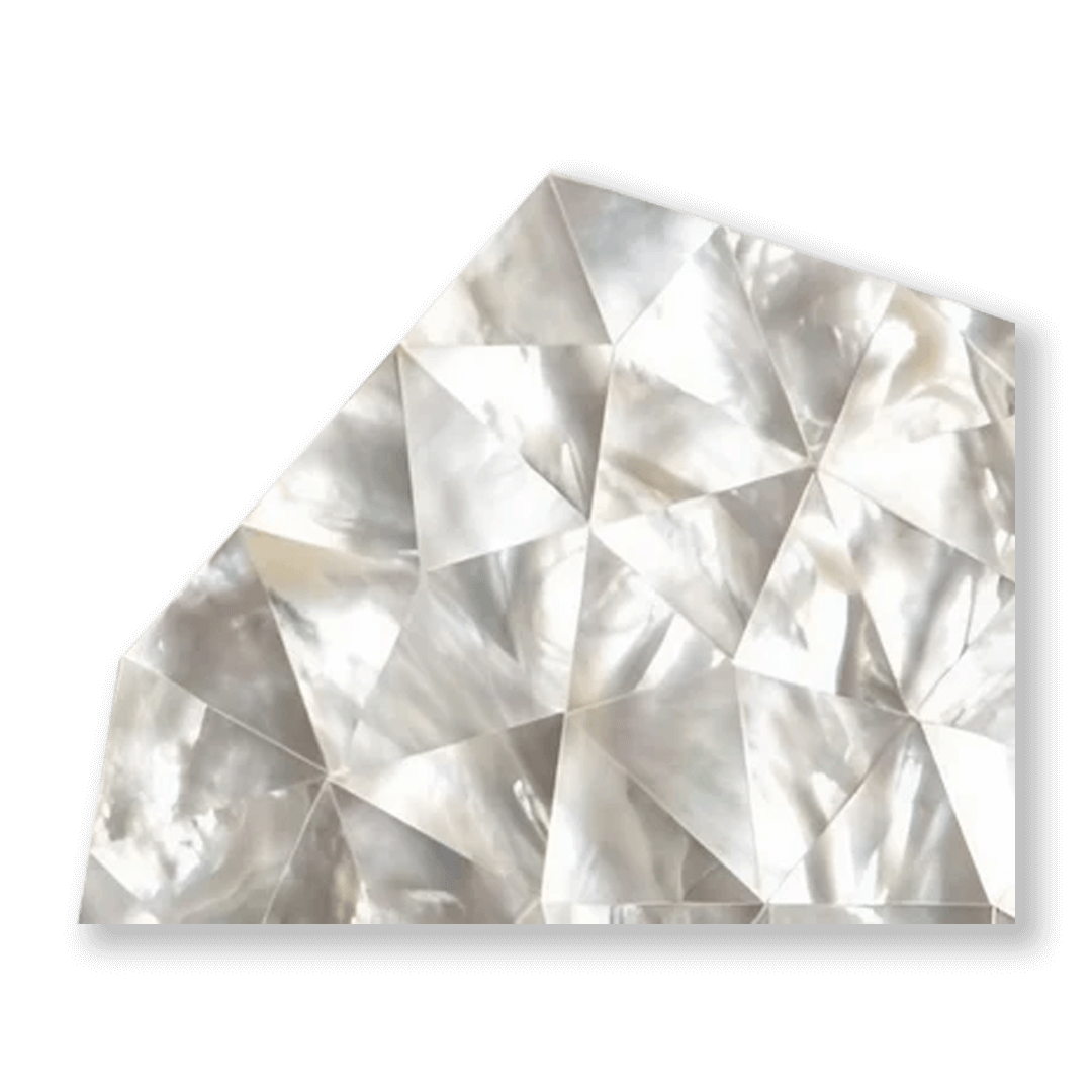 White Mother of pearl